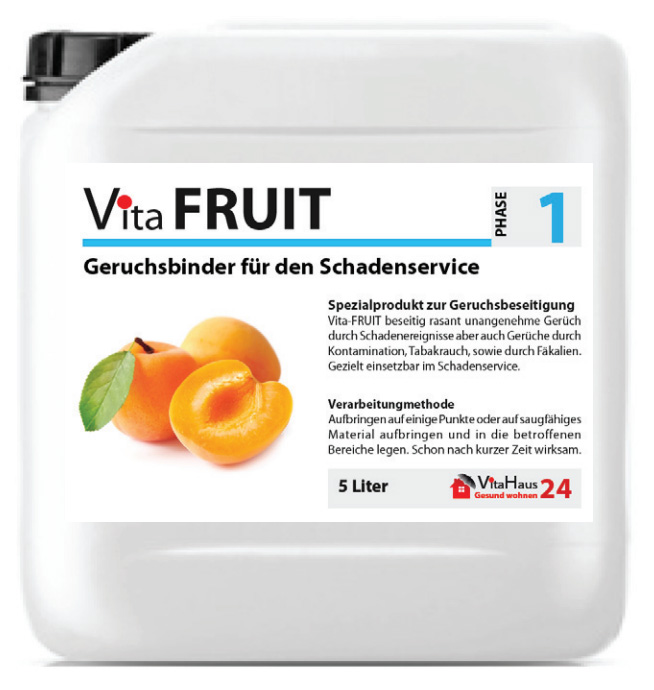 Vita FRUIT Geruchsbinder Kanister 5 Liter 