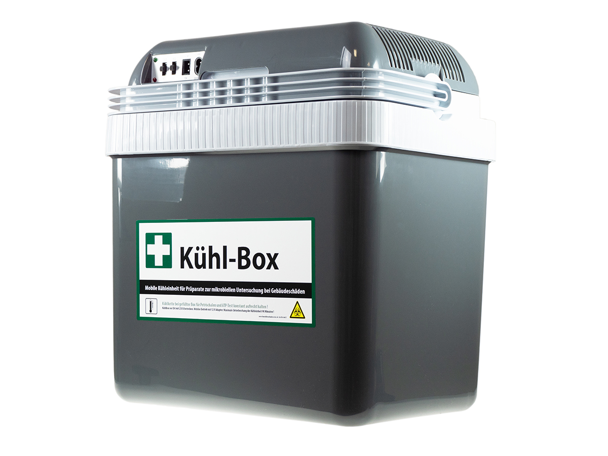 KÜHL-Box mit Innenschaum zur Aufnahme der Anaerobe 
